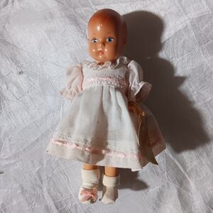 Adorable Pink and White Baby Doll